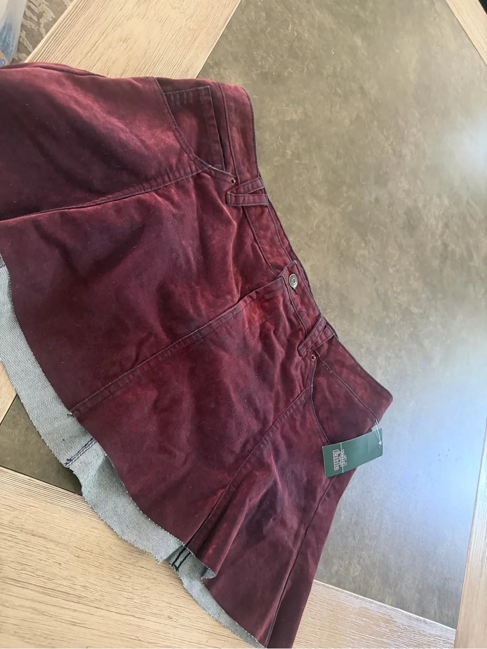 wild fable flared pleated